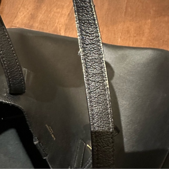 ❌ SOLD ❌ YSL Tote - Black Saint Laurent Leather Tote Bag - Picture 10 of 10